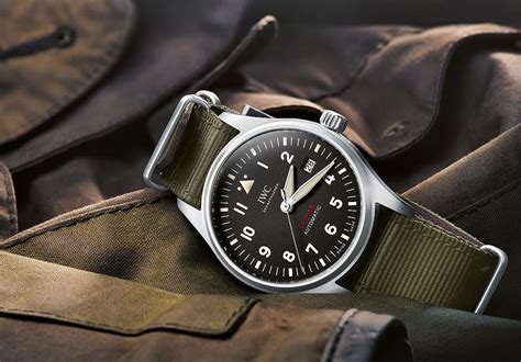 iwc cinturini|iwc spitfire automatic review.